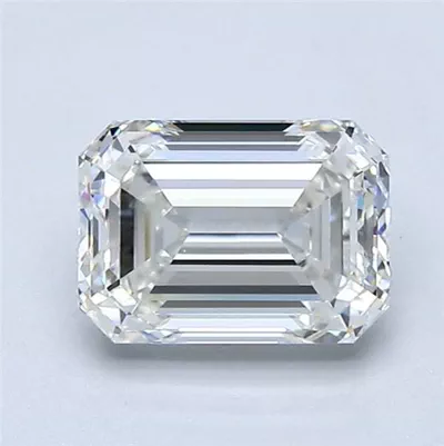 1.32ct H IF Rare Carat Ideal Cut Emerald Diamond
