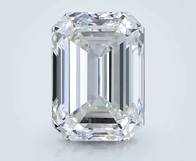 1.32ct H IF Rare Carat Ideal Cut Emerald Diamond