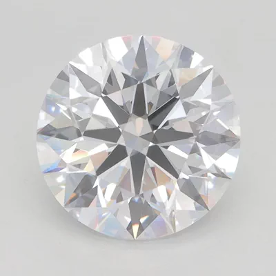 4.02ct D VVS1 Rare Carat Ideal Cut Round Lab Grown Diamond