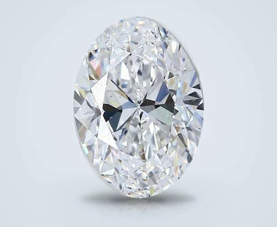 2.01ct D SI1 Rare Carat Ideal Cut Oval Diamond