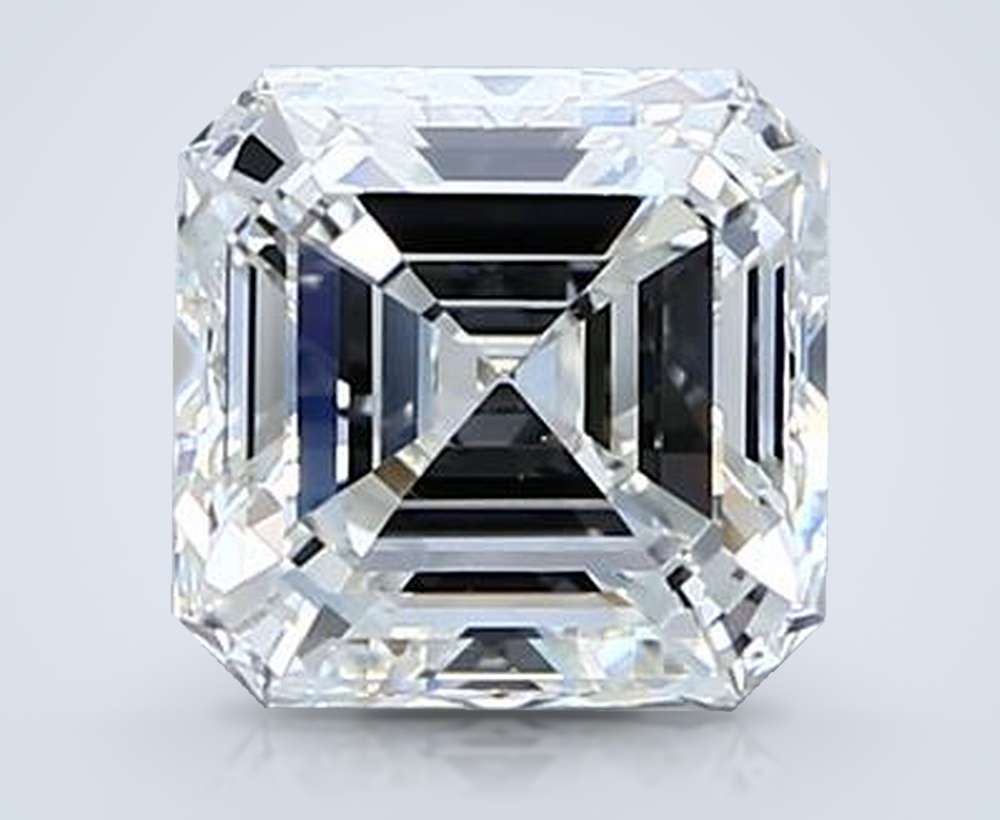 1.50ct H VS1 Rare Carat Ideal Cut Asscher Diamond