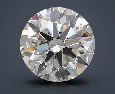 2.52ct E VVS2 Rare Carat Ideal Cut Round Diamond