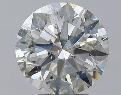 3.01ct H SI2 Ideal Cut Round Diamond