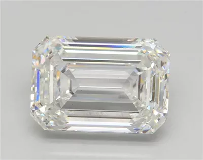 30.11ct F VS2 Rare Carat Ideal Cut Emerald Lab Grown Diamond