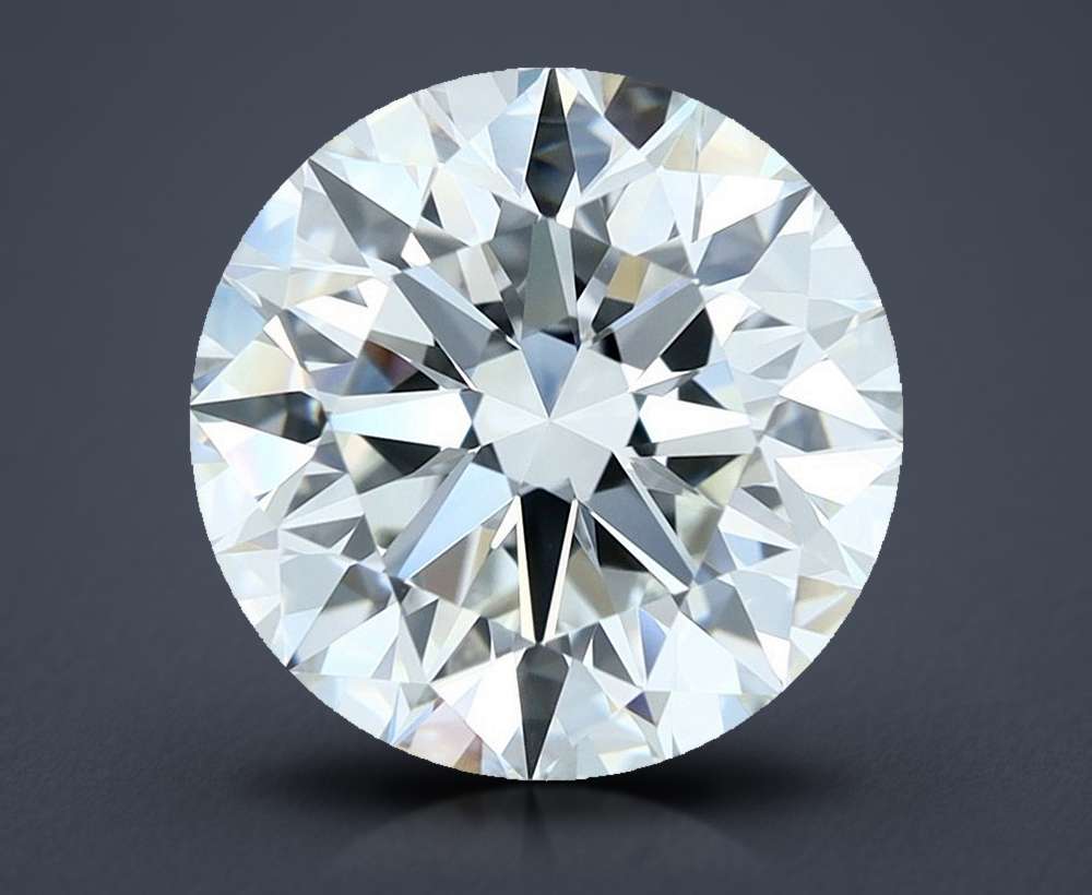 3.90ct I VS1 Rare Carat Ideal Cut Round Diamond