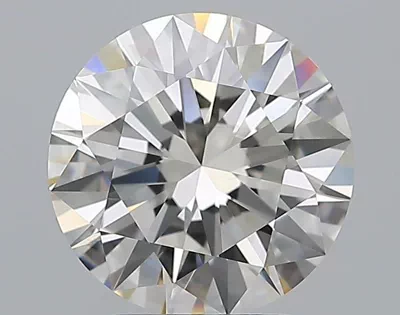 2.65ct J IF Rare Carat Ideal Cut Round Diamond