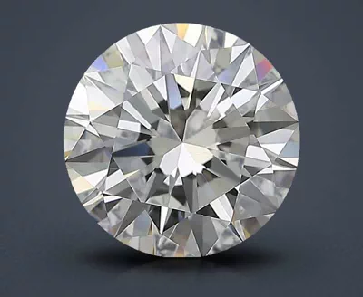 2.65ct J IF Rare Carat Ideal Cut Round Diamond