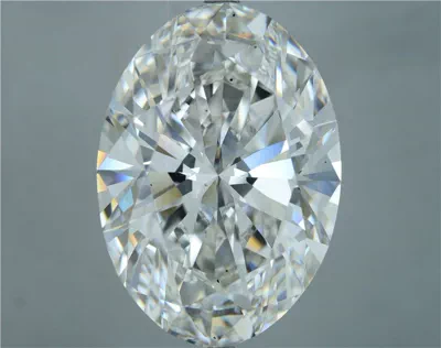 23.52ct F VS2 Rare Carat Ideal Cut Oval Lab Grown Diamond