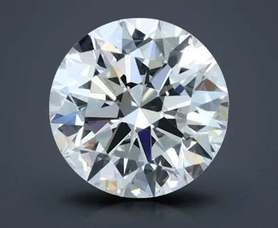 0.65ct H VVS2 Rare Carat Ideal Cut Round Diamond