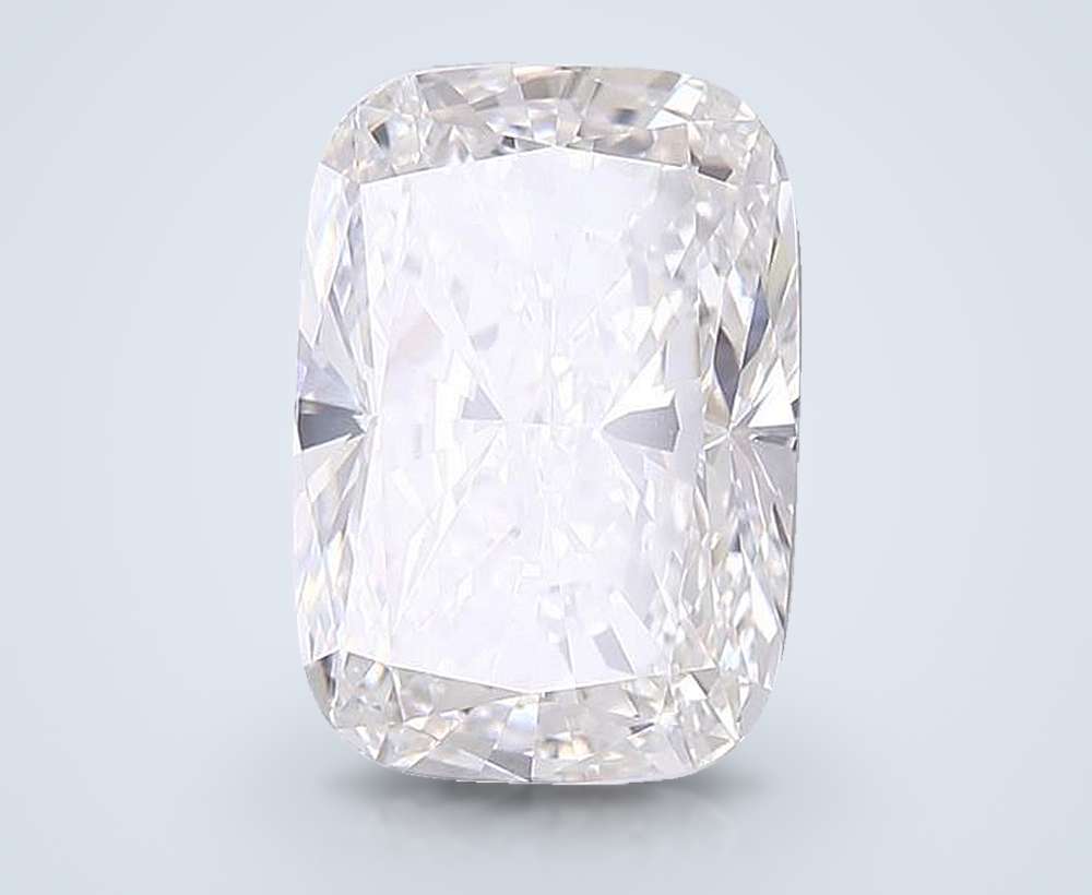8.24ct F VS1 Rare Carat Ideal Cut Cushion Lab Grown Diamond