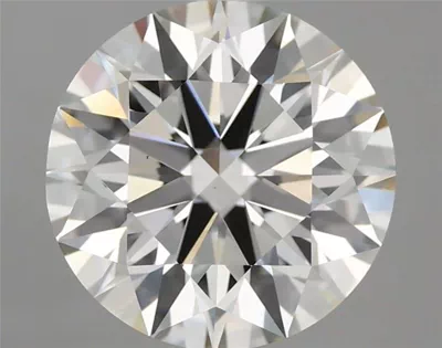 3.06ct H VS1 Rare Carat Ideal Cut Round Lab Grown Diamond