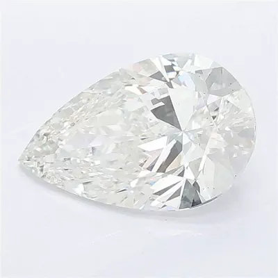 1.45ct F VS2 Rare Carat Ideal Cut Pear Lab Grown Diamond
