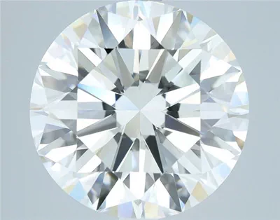 6.03ct J VS1 Rare Carat Ideal Cut Round Diamond