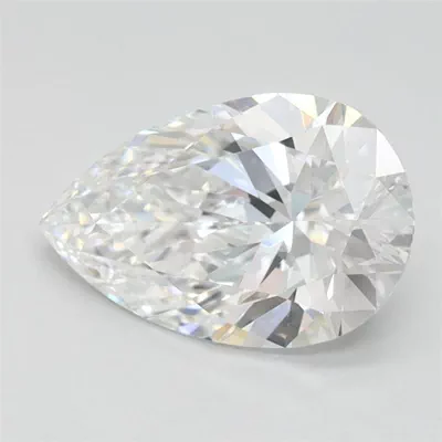 1.32ct D VVS1 Rare Carat Ideal Cut Pear Lab Grown Diamond