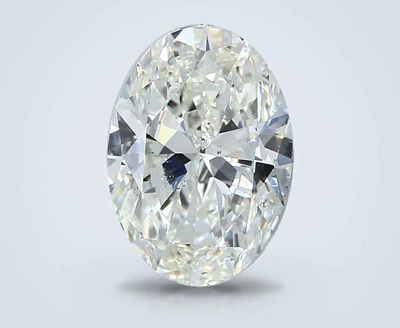 2.01ct J SI1 Rare Carat Ideal Cut Oval Diamond