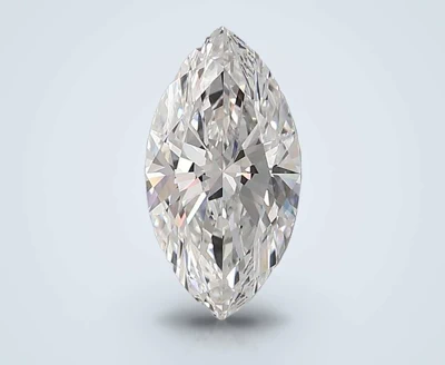 2.06ct E VVS2 Rare Carat Ideal Cut Marquise Lab Grown Diamond