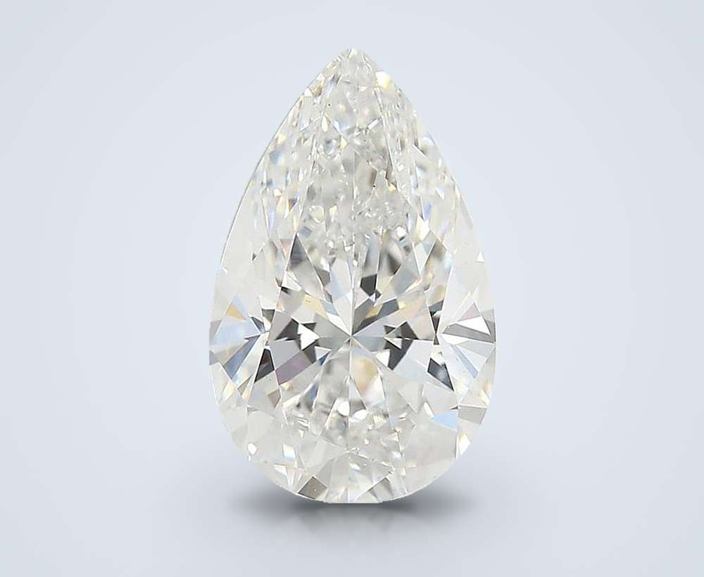 2.10ct E VS1 Rare Carat Ideal Cut Pear Lab Grown Diamond