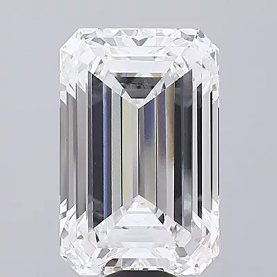 16.60ct F VS1 Rare Carat Ideal Cut Emerald Lab Grown Diamond