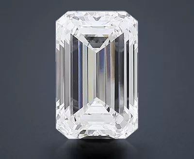 16.60ct F VS1 Rare Carat Ideal Cut Emerald Lab Grown Diamond