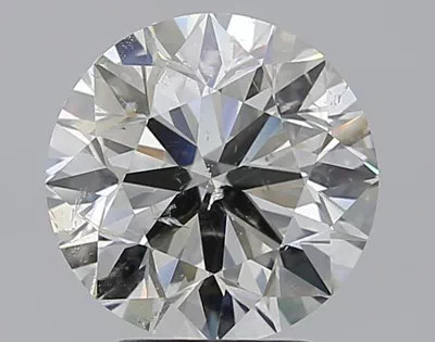 3.01ct I SI2 Excellent Cut Round Diamond