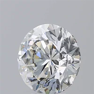 4.00ct D SI1 Rare Carat Ideal Cut Round Diamond