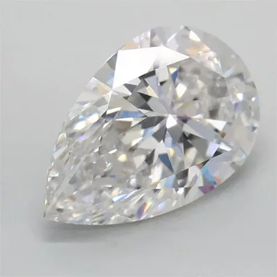 2.00ct E VS1 Rare Carat Ideal Cut Pear Lab Grown Diamond