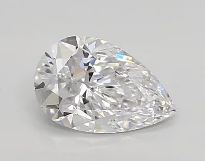 0.70ct D VVS2 Rare Carat Ideal Cut Pear Lab Grown Diamond