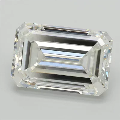 8.08ct F VS1 Rare Carat Ideal Cut Emerald Lab Grown Diamond