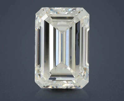 8.08ct F VS1 Rare Carat Ideal Cut Emerald Lab Grown Diamond