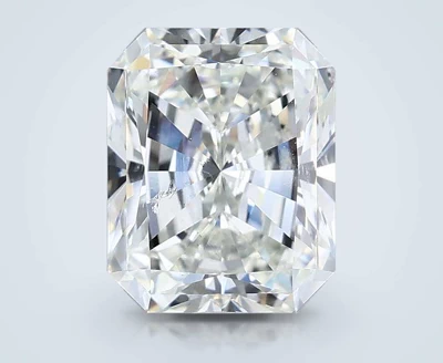 2.00ct J SI2 Rare Carat Ideal Cut Radiant Diamond