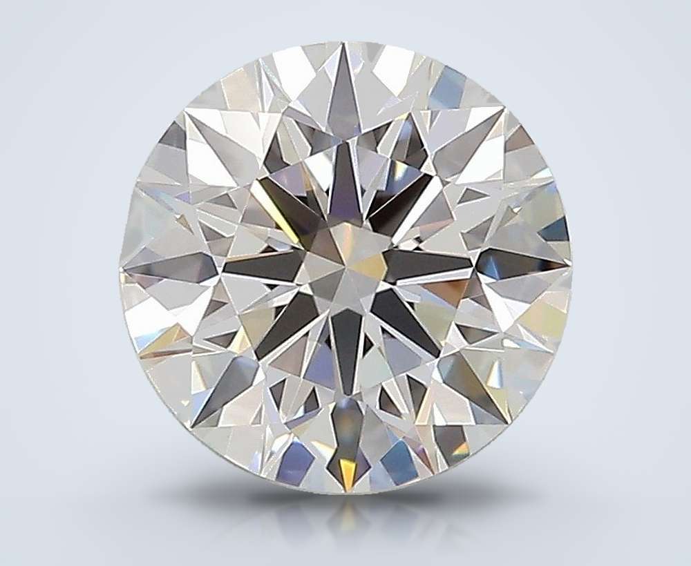 2.02ct E VVS2 Rare Carat Ideal Cut Round Lab Grown Diamond