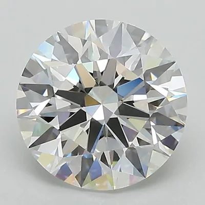 2.09ct F VS1 Rare Carat Ideal Cut Round Lab Grown Diamond