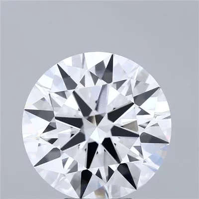 7.03ct D VS1 Excellent Cut Round Lab Grown Diamond