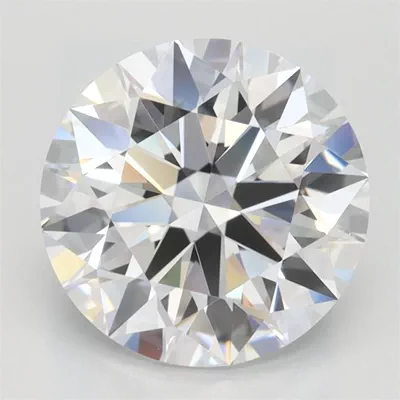 2.53ct D IF Rare Carat Ideal Cut Round Lab Grown Diamond
