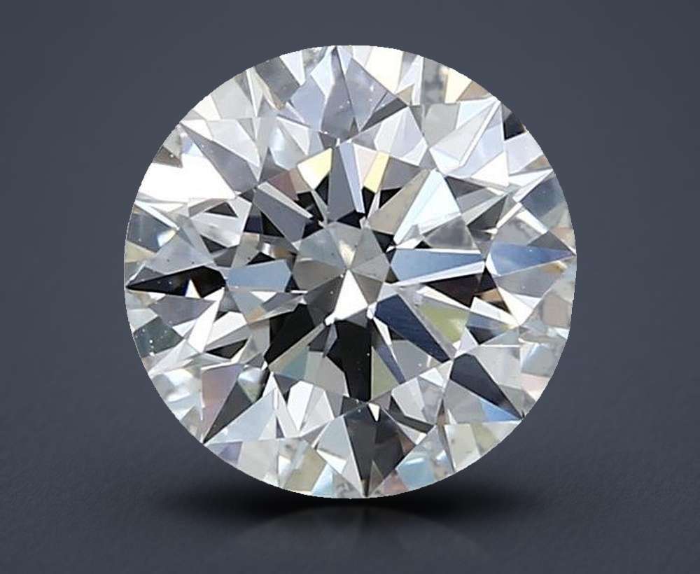 2.05ct E VS2 Rare Carat Ideal Cut Round Lab Grown Diamond