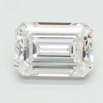 1.41ct D VS2 Rare Carat Ideal Cut Emerald Lab Grown Diamond