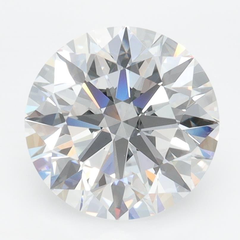 2.84ct D VVS1 Rare Carat Ideal Cut Round Lab Grown Diamond