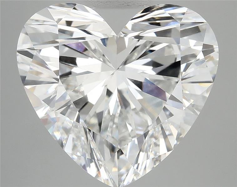 6.85ct E VVS2 Rare Carat Ideal Cut Heart Lab Grown Diamond
