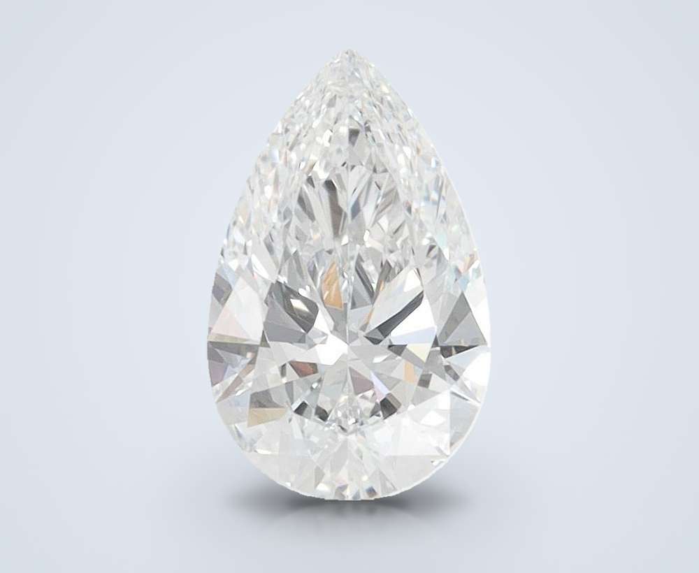 1.25ct D VVS1 Rare Carat Ideal Cut Pear Lab Grown Diamond