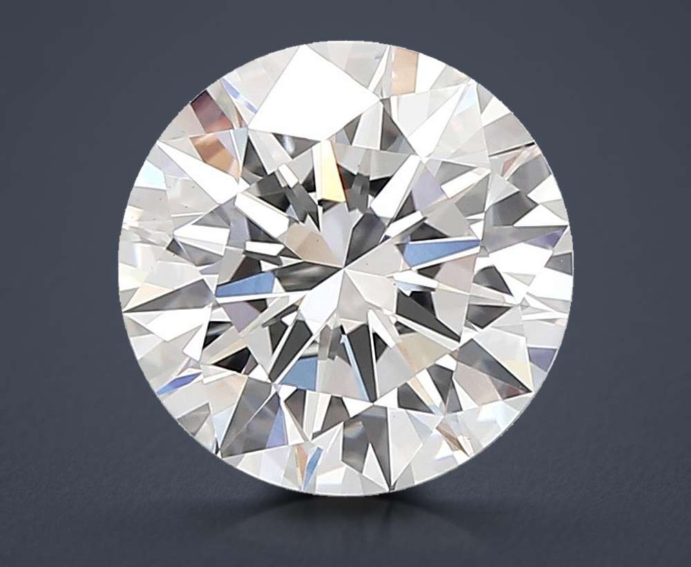 4.01ct E VS1 Rare Carat Ideal Cut Round Lab Grown Diamond