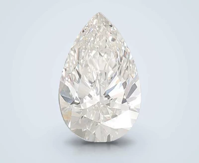 5.03ct H VVS2 Rare Carat Ideal Cut Pear Lab Grown Diamond