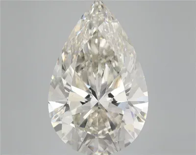 7.27ct H VS2 Rare Carat Ideal Cut Pear Lab Grown Diamond
