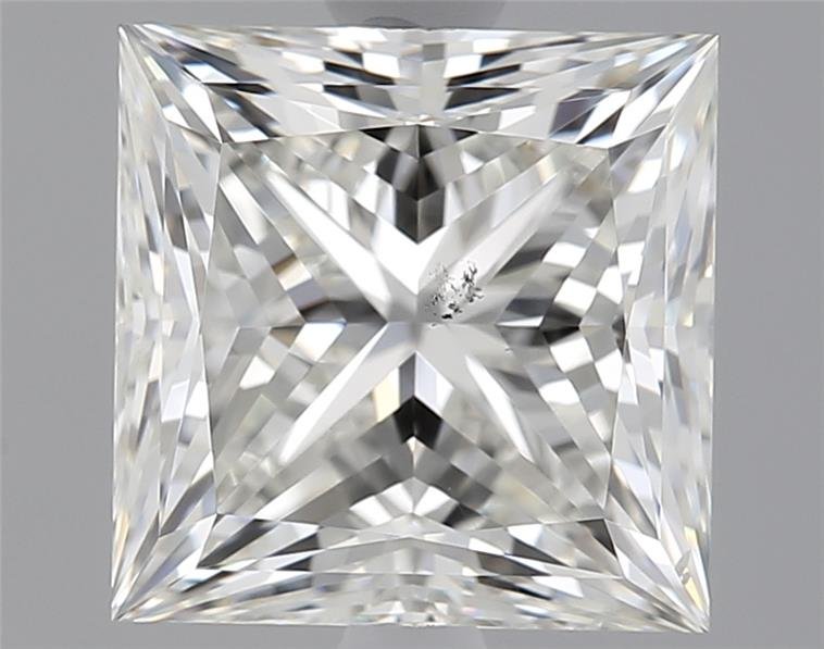 2.00ct J SI1 Rare Carat Ideal Cut Princess Diamond