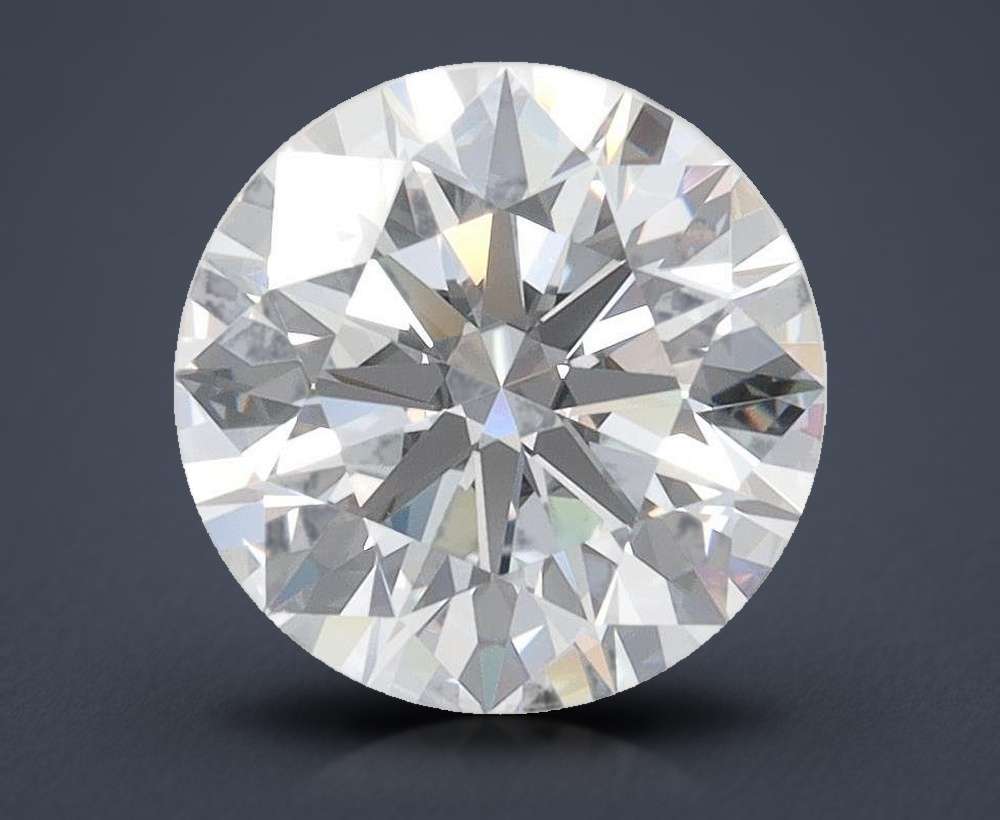 2.52ct D FL Rare Carat Ideal Cut Round Lab Grown Diamond