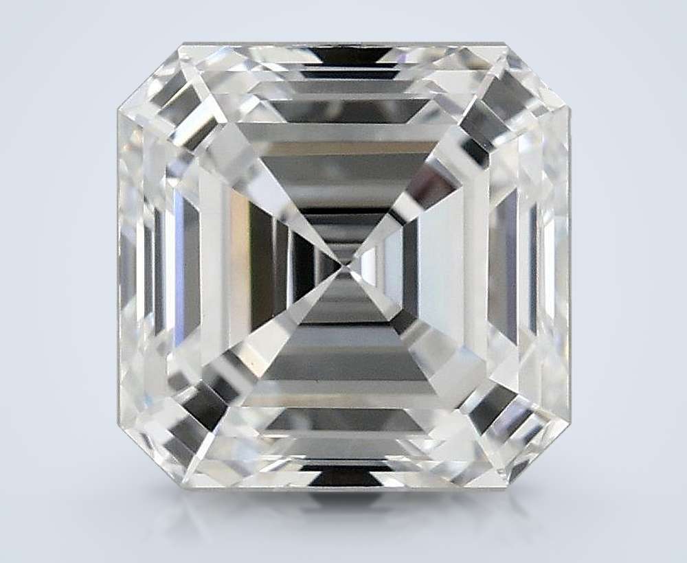 1.10ct D VVS2 Rare Carat Ideal Cut Asscher Lab Grown Diamond