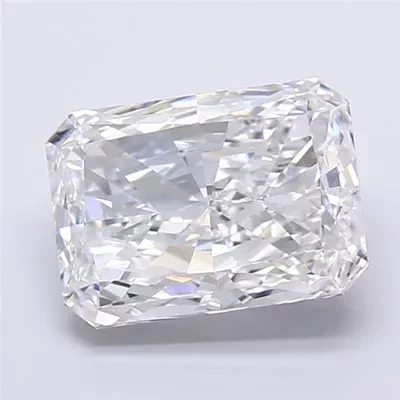 4.52ct E VVS2 Rare Carat Ideal Cut Radiant Lab Grown Diamond