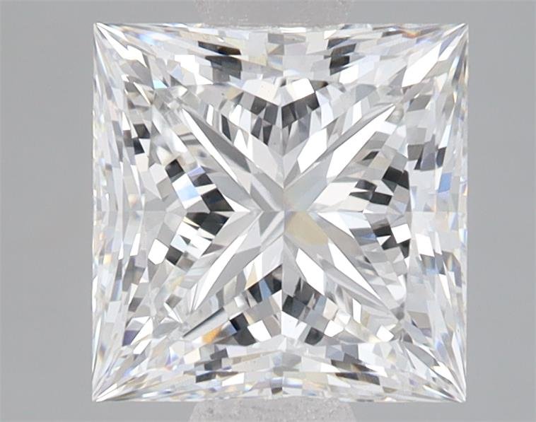 2.81ct E VS1 Rare Carat Ideal Cut Princess Lab Grown Diamond