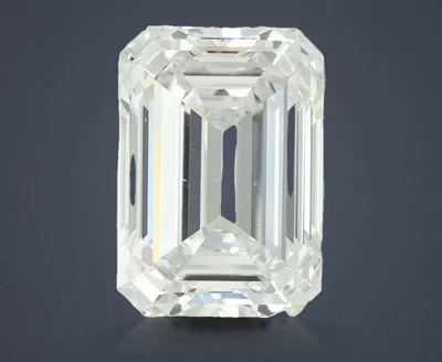 7.02ct F VS2 Rare Carat Ideal Cut Emerald Lab Grown Diamond