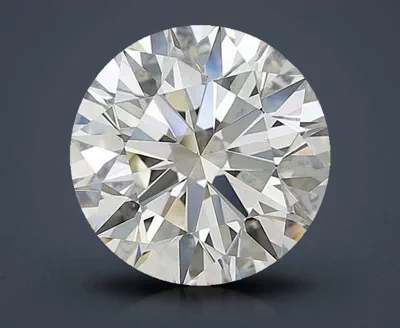 3.73ct K VS1 Rare Carat Ideal Cut Round Diamond