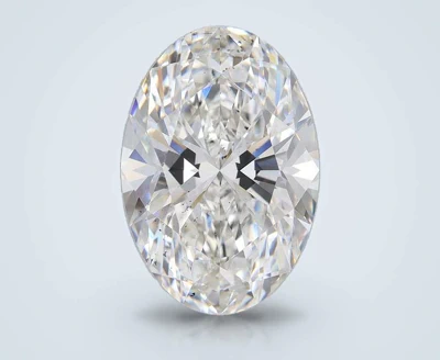 11.16ct F SI1 Rare Carat Ideal Cut Oval Lab Grown Diamond